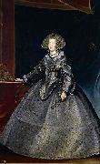 Frans Luycx Mariana of Austria painting